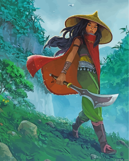 Disney Princess Raya Paint By Number.png