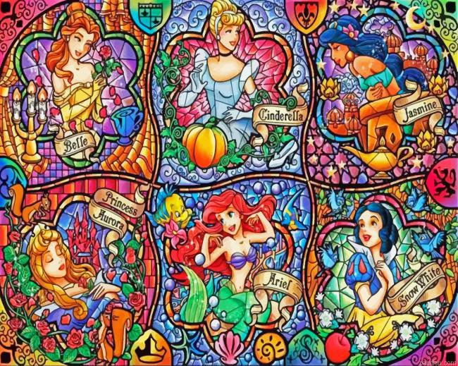 Disney Princesses Paint By Numbers.png