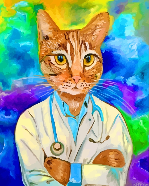 Doctor Cat Paint By Number.png