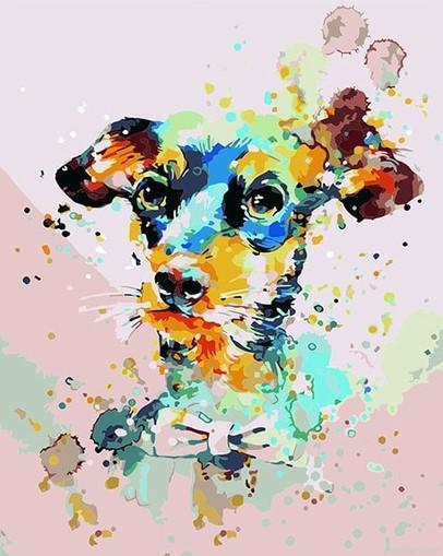 Dog Animals Paint By Numbers.png