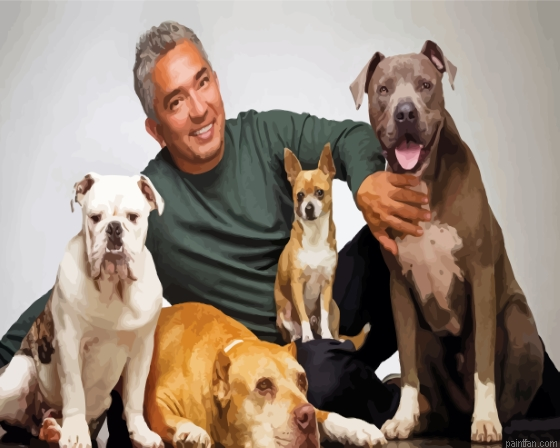 Dog Whisperer With Cesar Millan Paint By Numbers.png