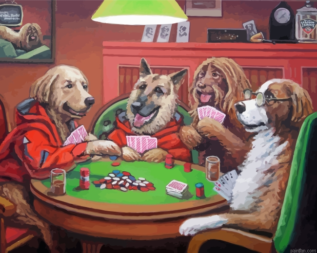 Dogs Playing Cards Paint By Number.png