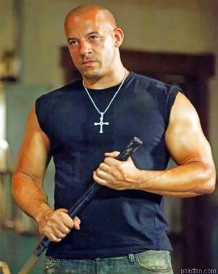 Dominic Toretto Vin Diesel Paint By Number.png