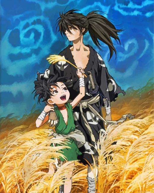 Dororo Anime Paint By Number.png