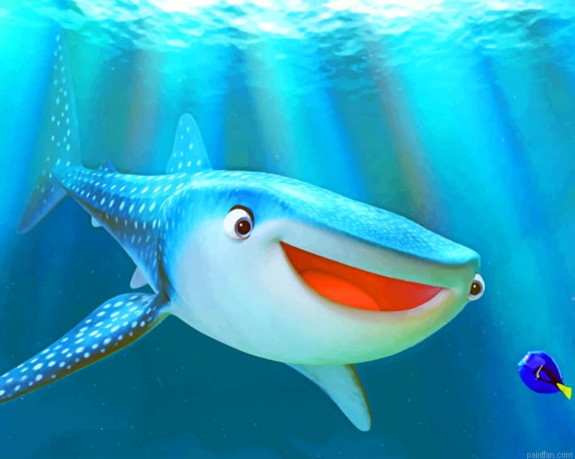 Dory Nemo Shark Fish Paint By Number.png