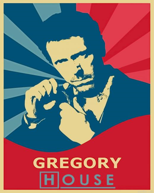 Dr House Illustration Paint By Numbers.png