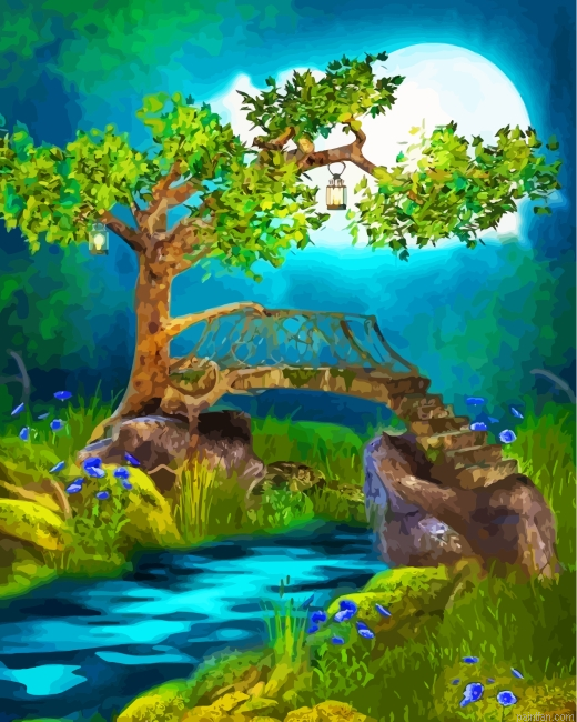Dreamy Landscape Paint By Number.png