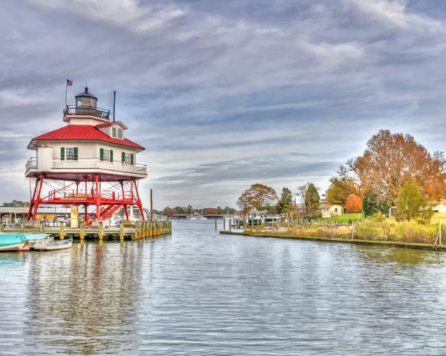 Drum Point Light Maryland New Paint By Numbers.png