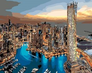 Dubai Sky Paint By Numbers.png