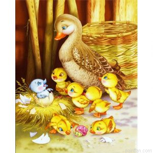 Duck Family Paint By Numbers.png