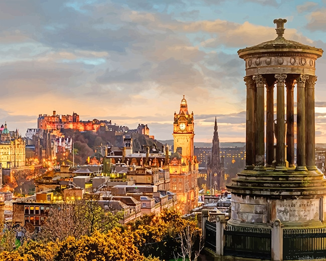 Dugald Stewart Monument Edinburgh New Paint By Number.png