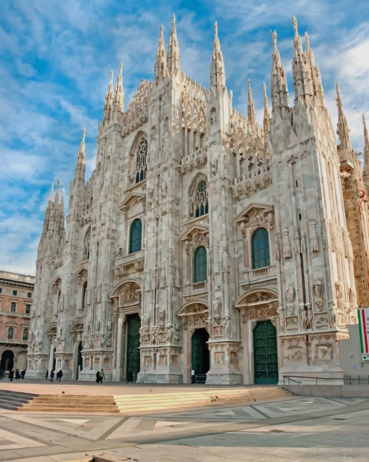 Duomo Di Milano Italy New Paint By Numbers.png