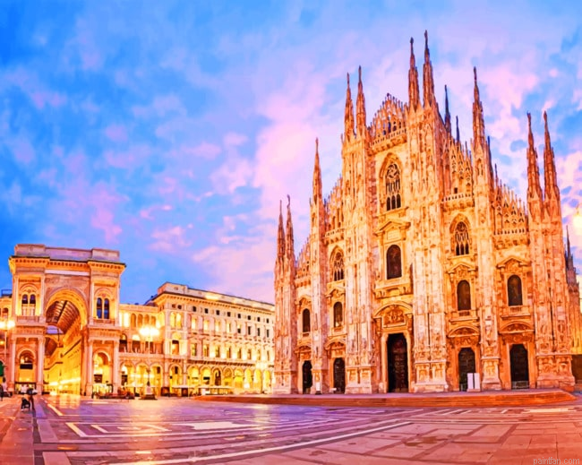 Duomo Milano Paint By Number.png