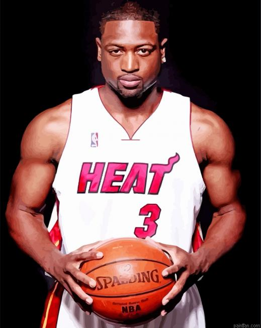 Dwyane Wade Basketball Paint By Number.png