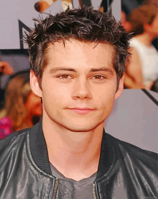 Dylan O Brien Portrait Paint By Number.png