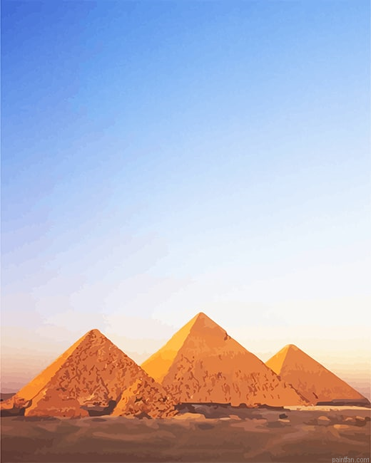 Egypt Pyramids Landscape New Paint By Numbers.png