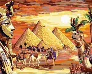 Egyptian Desert Paint By Numbers.png