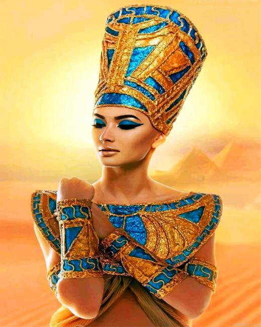 Egyptian Woman Paint By Number.png
