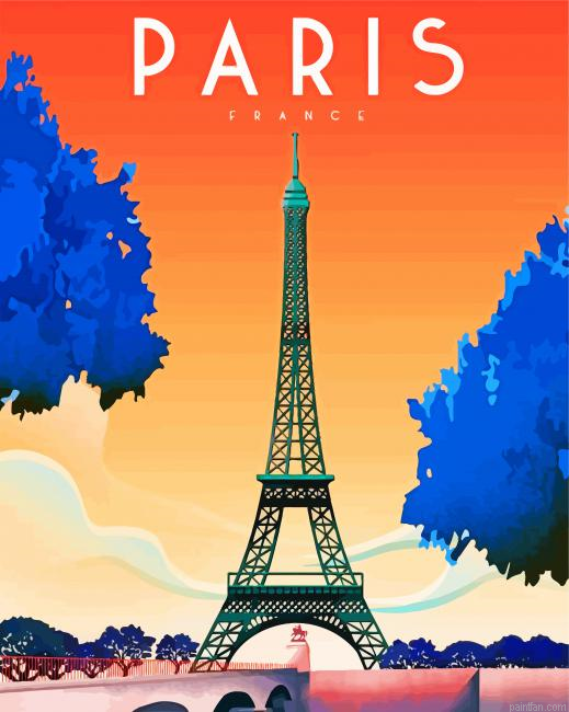 Eiffel Tower Illustration Paint By Number.png