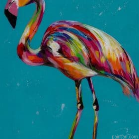 Elegant Flamingo Paint By Numbers.png