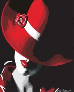 Elegant Lady Paint By Numbers.png