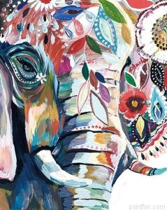 Elephant Paint By Numbers.png