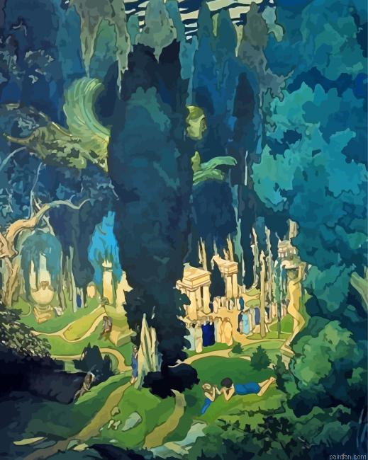 Elisium By Leon Bakst Paint By Numbers.png