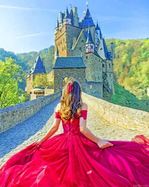 Eltz Castle Germany Travel Paint By Numbers.png