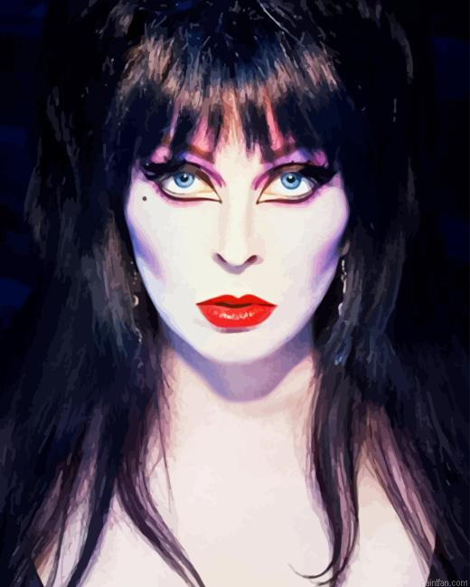 Elvira Cassandra Peterson Paint By Numbers.png