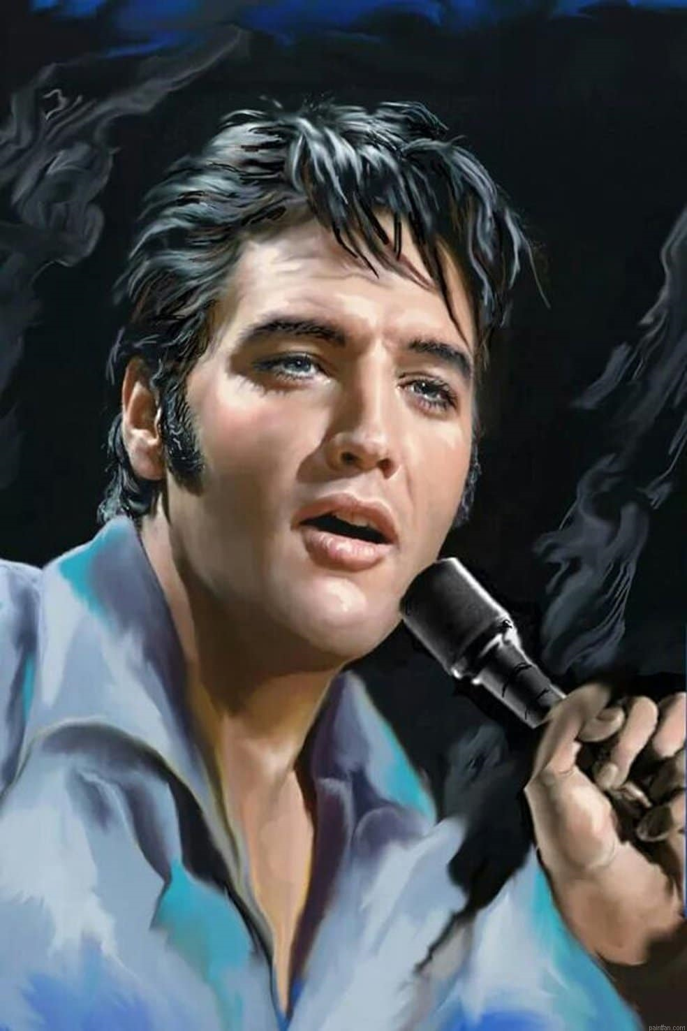 Elvis Presley Portrait People Paint By Number.png
