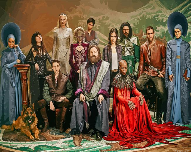 Emerald City Movie Characters Paint By Numbers.png