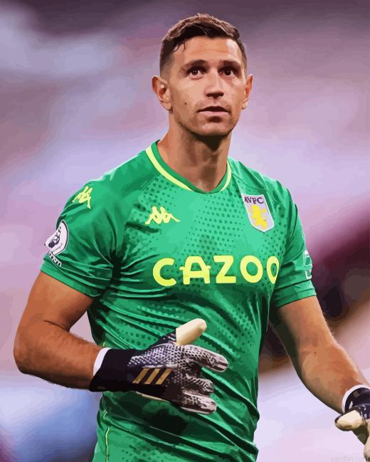 Emi Martinez Goalkeeper Paint By Numbers.png