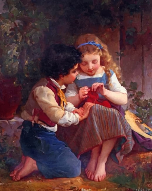 Emile Munier A Special Moment New Paint By Numbers.png
