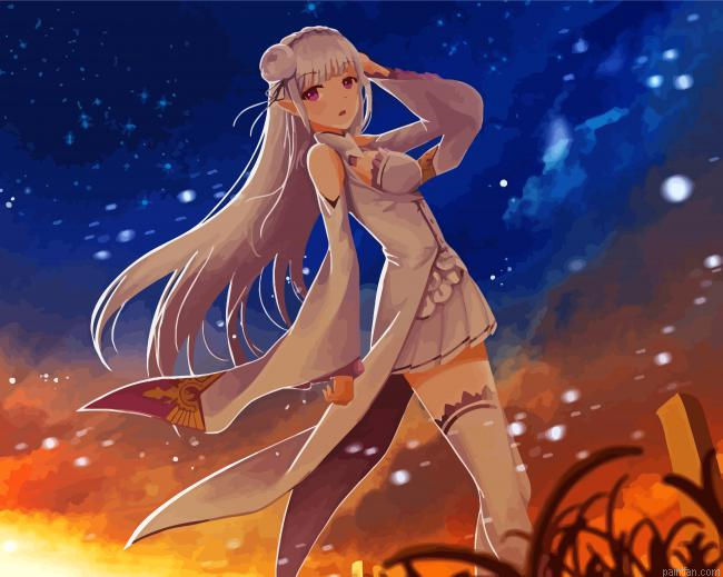 Emilia Re Zero Character Paint By Numbers.png