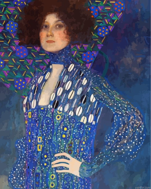 Emilie Floge Klimt Paint By Number.png