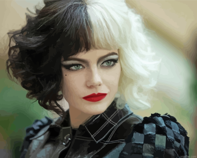 Emma Stone Cruella Paint By Number.png