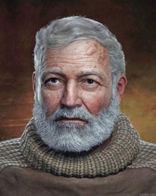 Ernest Hemingway New Paint By Numbers.png