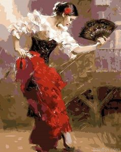 Espanol Woman Paint By Numbers.png