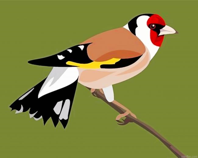 European Goldfinch Paint By Number.png