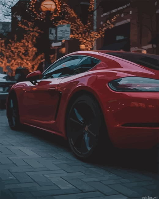 Exotic Red Car New Paint By Numbers.png
