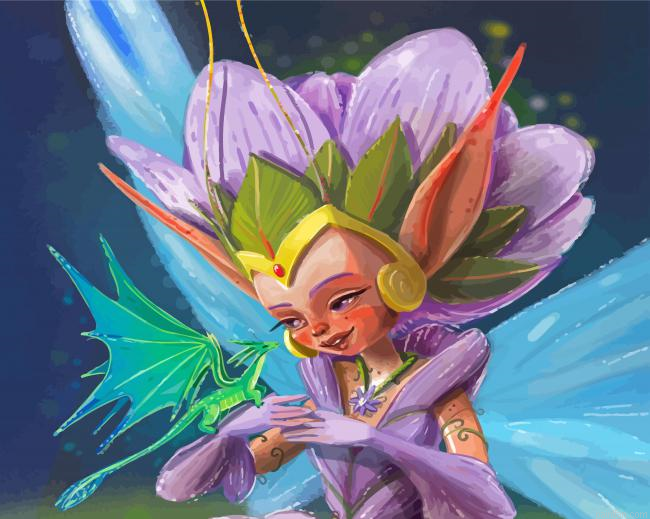 Fairy And Dragon Paint By Numbers.png