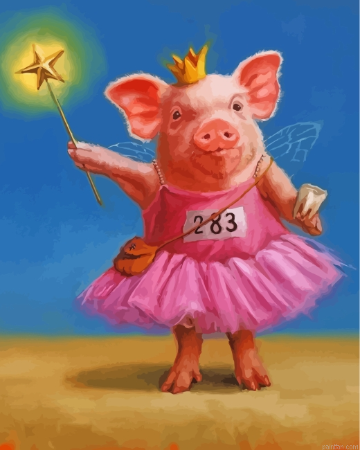 Fairy Pig Paint By Number.png