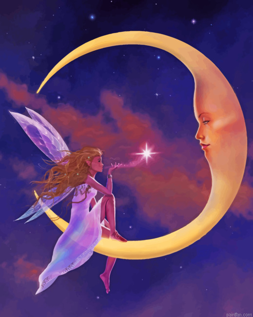 Fairy Tale And Moon Paint By Numbers.png