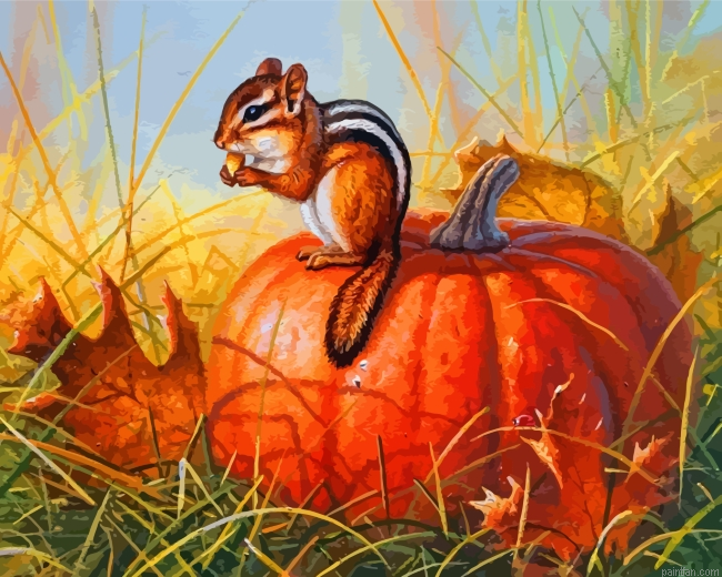 Fall Chipmunk Paint By Number.png