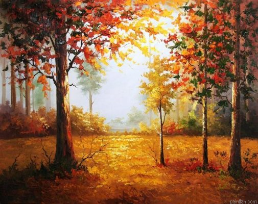Fall Forest Paint By Numbers.png