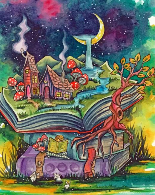Fantasy Book Land Paint By Number.png