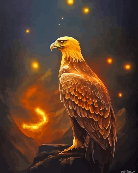Fantasy Eagle Bird Paint By Numbers.png