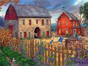 Farm Buildings Paint By Numbers.png