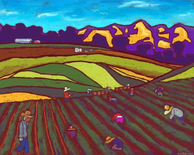 Farmers In The Strawberry Fields Paint By Numbers.png