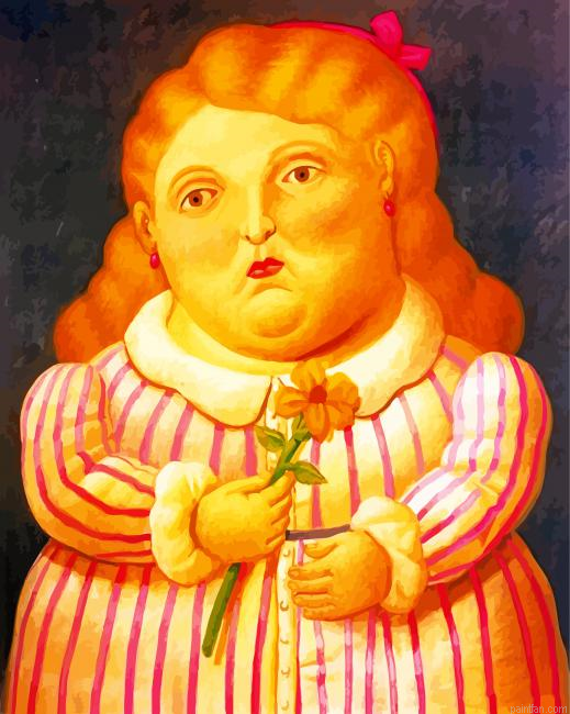 Fat Blonde Woman Paint By Number.png